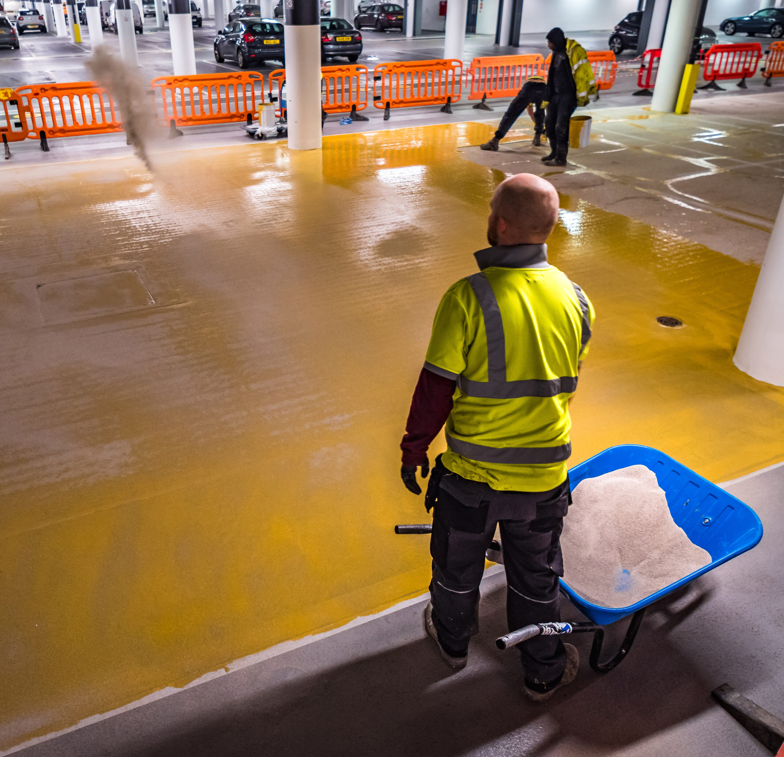 The Millennium Stadium Car Park Coating